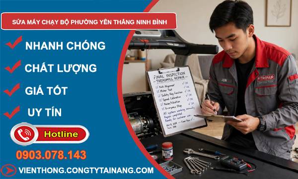 sửa máy chạy bộ Yên Thắng