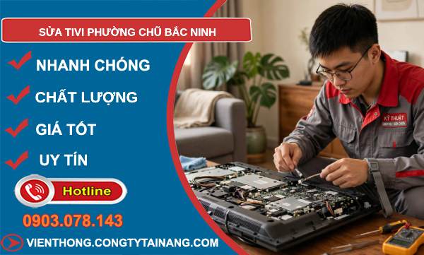 sửa tivi phường Chũ