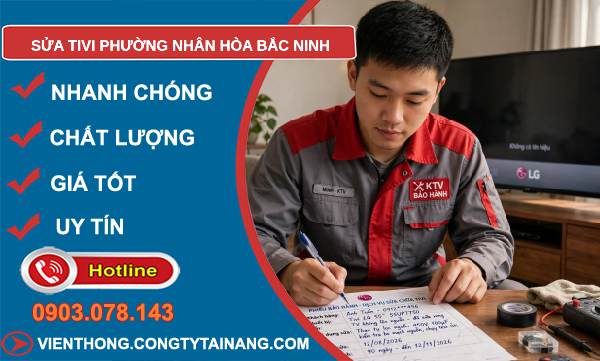 sửa tivi Nhân Hòa