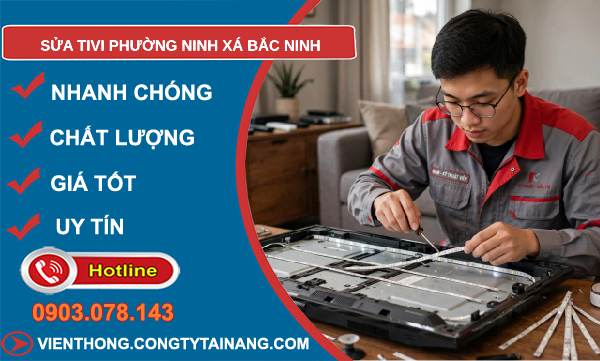 sửa tivi Ninh Xá