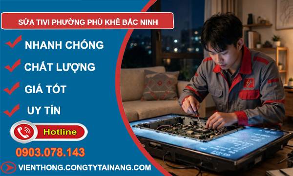 sửa tivi Phù Khê