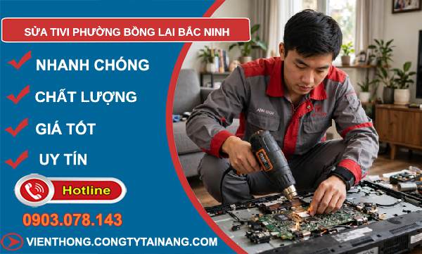 sửa tivi phường Bồng Lai Bắc Ninh