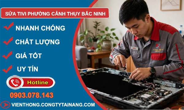 sửa tivi phường Cảnh Thụy