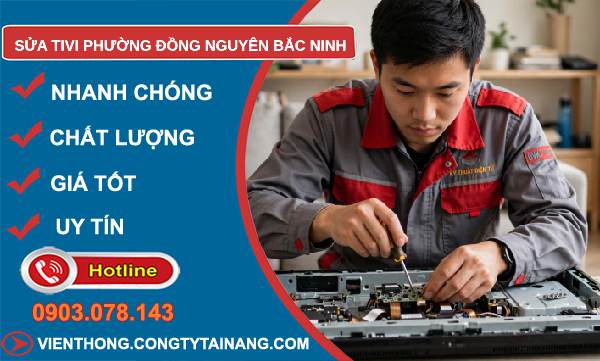 sửa tivi phường Đồng Nguyên