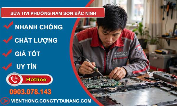 sửa tivi phường Nam Sơn