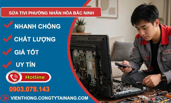 sửa tivi phường Nhân Hòa