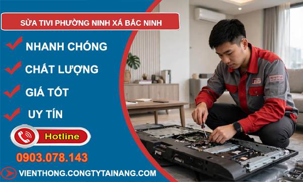 sửa tivi phường Ninh Xá