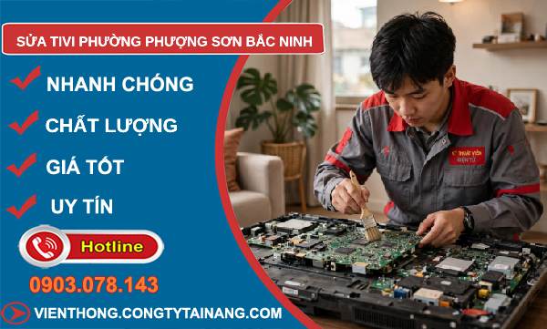sửa tivi phường Phượng Sơn Bắc Ninh
