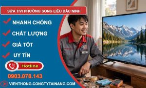 sửa tivi phường Song Liễu Bắc Ninh