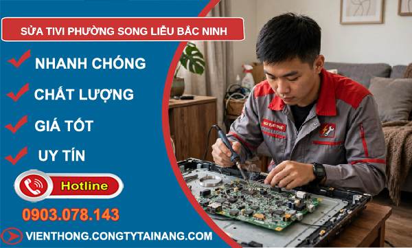 sửa tivi phường Song Liễu