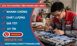 sửa tivi phường Tiền Phong