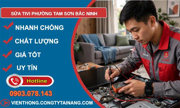 sửa tivi Tam Sơn