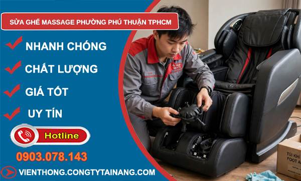 sửa ghế massage Phú Thuận