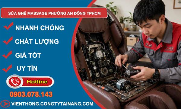 sửa ghế massage phường An Đông