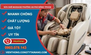 sửa ghế massage phường An Phú Đông TPHCM