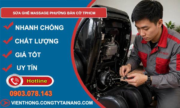 sửa ghế massage phường Bàn Cờ