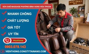 sửa ghế massage phường Bình Hưng Hòa