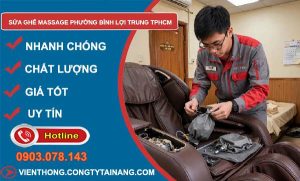 sửa ghế massage phường Bình Lợi Trung TPHCM