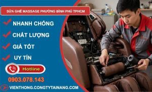 sửa ghế massage phường Bình Phú TPHCM