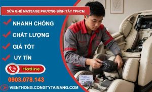 sửa ghế massage phường Bình Tây TPHCM