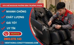 sửa ghế massage phường Bình Trị Đông