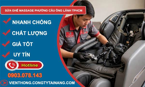 sửa ghế massage phường Cầu Ông Lãnh