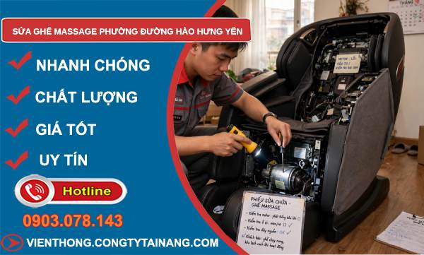 sửa ghế massage phường Đường Hào