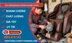 sửa ghế massage phường Gia Định TPHCM