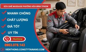 sửa ghế massage phường Hòa Bình TPHCM