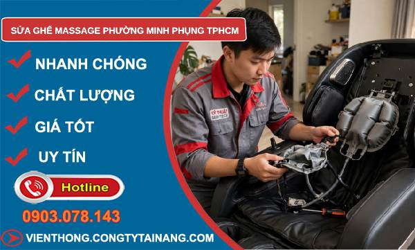 sửa ghế massage phường Minh Phụng