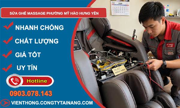 sửa ghế massage phường Mỹ Hào