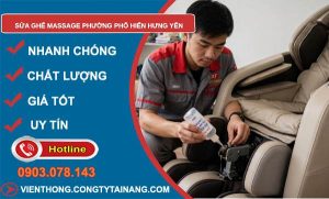 sửa ghế massage phường Phố Hiến Hưng Yên