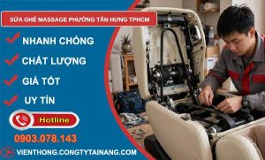 sửa ghế massage phường Tân Hưng TPHCM