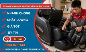 sửa ghế massage phường Tân Thuận TPHCM