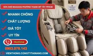 sửa ghế massage phường Thạnh Mỹ Tây TPHCM