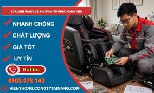 sửa ghế massage phường Vũ Phúc Hưng Yên