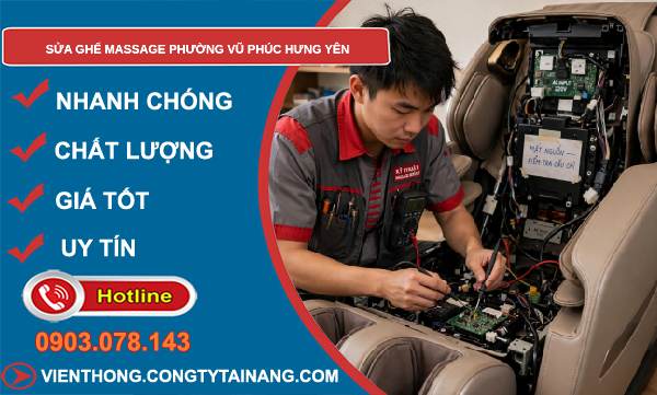 sửa ghế massage phường Vũ Phúc