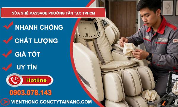 sửa ghế massage Tân Tạo