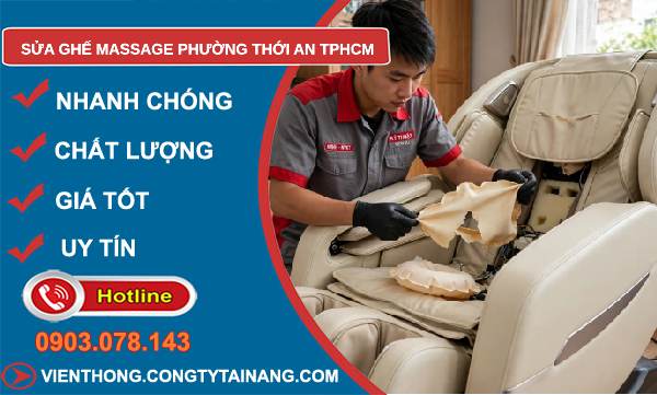 sửa ghế massage Thới An