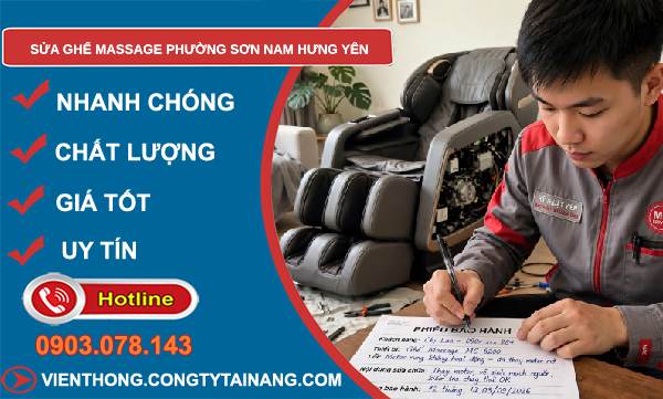sửa ghế massage Sơn Nam