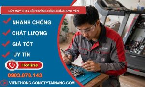 sửa máy chạy bộ phường Hồng Châu Hưng Yên