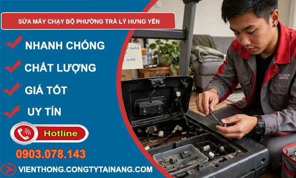 sửa máy chạy bộ phường Trà Lý Hưng Yên