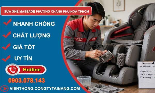 sửa ghế massage phường Chánh Phú Hòa