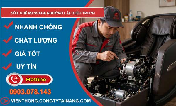 sửa ghế massage phường Lái Thiêu