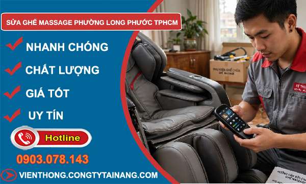 sửa ghế massage phường Long Phước