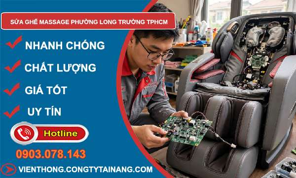 sửa ghế massage phường Long Trường TPHCM