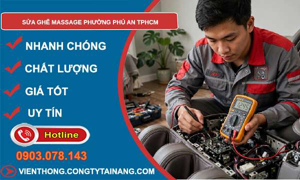 sửa ghế massage phường Phú An
