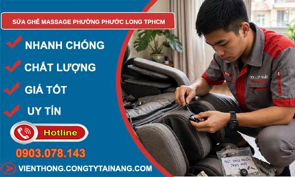 sửa ghế massage phường Phước Long