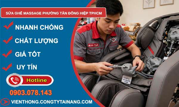 sửa ghế massage phường Tân Đông Hiệp