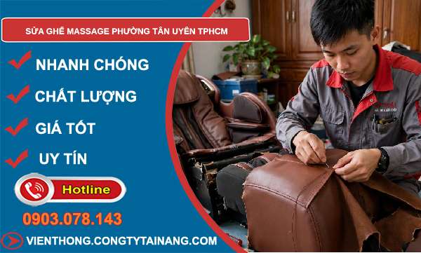 sửa ghế massage phường Tân Uyên